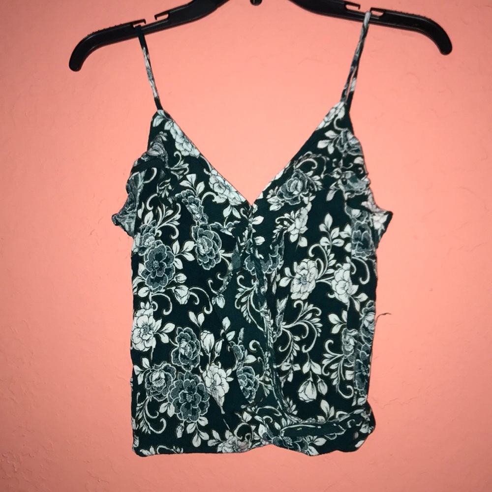 Floral tank top